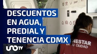 Pagos en CDMX 2024 ¿Cuáles son los descuentos en agua predial y tenencia [upl. by Pandolfi158]