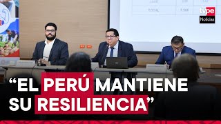 Ministerio de Economía la economía seguirá con su proceso de recuperación y crecería 11 en 2023 [upl. by Shig]