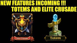 Heroes Charge  New Features incoming  Elite Crusade and Totems [upl. by Sill616]