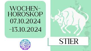 ♉ Wochenhoroskop  Stier  0710131024  KW 412024 [upl. by Gerardo]