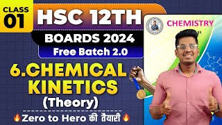 6 Chemical Kinetics Class 12th Chemistry Class 01 HSC Board By Abhishek Sir Chemistry asc [upl. by Colb]