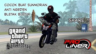 SHARE  Sound Knalpot Racing Proliner BeAT fi GTA SA ANDROIDPC [upl. by Sucerdor]