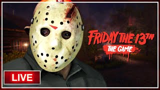 🔴Friday Night Frights  Friday the 13th The Game LIVE  Interactive Streamer [upl. by Pieter708]