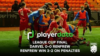 Darvel 00 Renfrew 23P  WOSFDL PlayerData League Cup  260124 [upl. by Arzed]