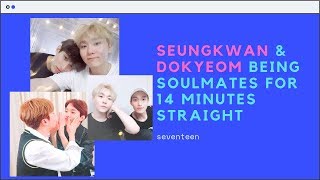 seungkwan amp dokyeom being soulmates for 14 minutes straight  SEVENTEEN [upl. by Malik]