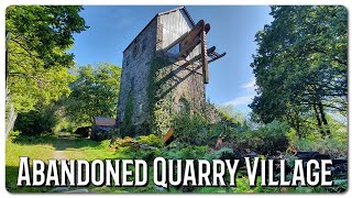 Abandoned Slate Quarry And Village Dorothea North Wales [upl. by Naujd]