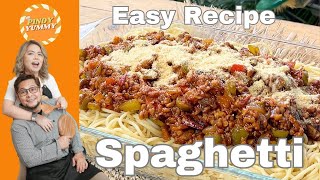 Spaghetti  Quick and Easy Recipe by Pinoy Yummy [upl. by Bixby474]