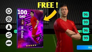 HOW TO TRAIN FREE WATARU ENDO MAX LEVELEFOOTBALL 2024 MOBILE [upl. by Anirdua]