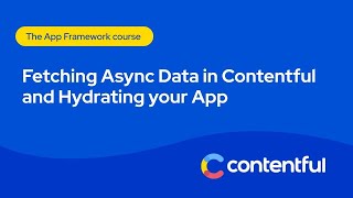 Async data In Contentful [upl. by Eened110]