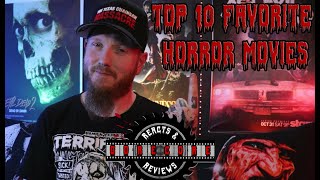 GoreCores Top 10 Favorite Horror Movies [upl. by Aluin]