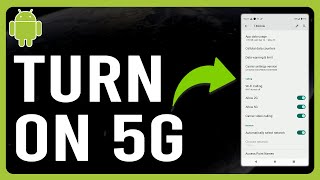 How To Turn On 5G On Android How To Enable And Switch To 5G On Android Phone [upl. by Kciredes344]