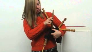 First time playing the bagpipes [upl. by Anabella]