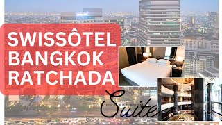 SWISSÔTEL BANGKOK RATCHADA  suite room  executive lounge  RECOMENDED 5 ⭐ hotel [upl. by Weidner293]