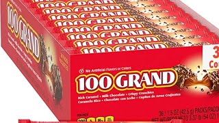 Candy Bar Review 100 Grand [upl. by Katleen]