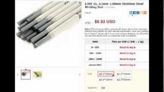 E309 stainless steel welding rod [upl. by Nevart]