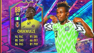 FUTURE STARS CHUKWUEZE REVIEW 88 CHUKWUEZE OBJECTIVE FIFA 22 [upl. by Nwahsd591]