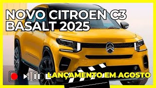 Novo Citroën Basalt a Caminho Revelação e Lançamento Imediato no Brasil [upl. by Kylila]