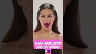 ZEINAB HARAKE OSAKA MAKE UP CHALLENGE 🇵🇭trending viral zeinabharake asokamakeup [upl. by Novaelc]