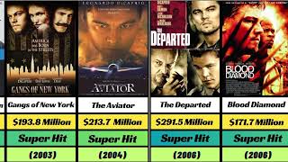 Leonardo DiCaprio Hit and Flop Movies List in 2024 [upl. by Gaby]