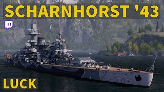 Scharnhorst 43  New Scharnhorst  World of Warships [upl. by Quinta234]