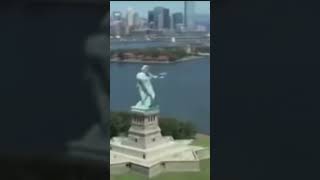 Statue of Liberty moving 😨￼ [upl. by Yeltrab]