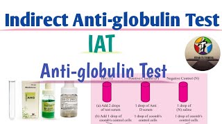 Indirect Antiglobulin Test in hindi ll Coombs Test ll Antiglobulin Test [upl. by Ronoh257]