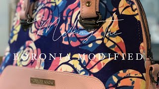 Making the Boronia Bowler Bag by Blue Calla  Modified [upl. by Gaillard]