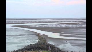 Nordsee Wattenmeer EbbeFlut Zeitraffer [upl. by Romeo]