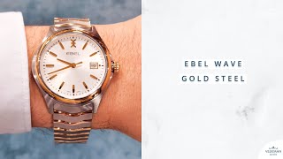 Ebel Wave Gold Steel on the Wrist [upl. by Aicilav383]