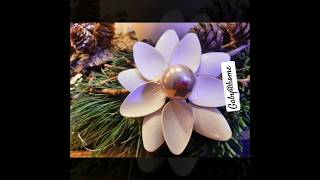 DIY Deko aus Holzlöffeln basteln diy holz spoon hack recycling upcycling flowers [upl. by Gnirol475]