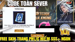 GiftCode Liên Quân  Hướng Dẫn Nhập 3 Code Liên Quân Mới Nhất Nhận Skin Và Quân Huy Miễn Phí FREE [upl. by Gardol]