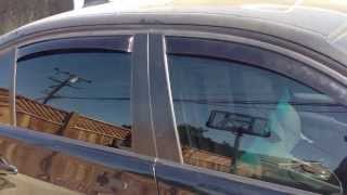 Window Deflectors Installation BMW 5 Series 3 Series E90 E39 528I 328I M5 M3 [upl. by Wye]