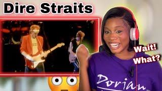 WHAT First Time Reaction To Dire Straits  Sultans Of Swing Alchemy Live REACTION😱 [upl. by Enelehs]