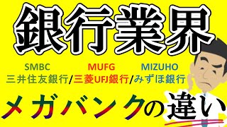 【銀行業界研究】銀行業界とはビジネスモデルから3メガバンクの企業研究まで徹底解説 [upl. by Aihsirt]