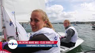 CFESE 2018  420 Filles  Victoire Valentine Marie MAS et Élise Dubillot [upl. by Meryl898]