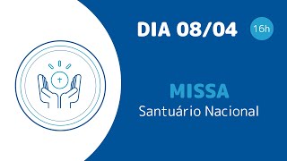 Missa  Santuário Nacional de Aparecida 16h 08042024 [upl. by Nivra37]