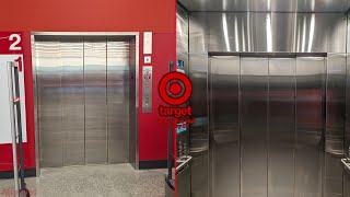 Brand New amp Overkill Hydraulic Elevator  Target Danbury Fair Mall Danbury CT [upl. by Ari658]