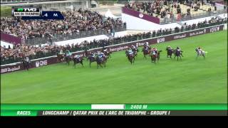 Treve Repeats in the Prix de l’Arc de Triomphe on TVG [upl. by Nosirrag]