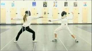 Foil Fencing Attacks  How to Riposte in Foil Fencing [upl. by Renner449]