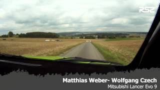 Rallyesprint Pohlheim 2012 Onboard Weber Czech [upl. by Ahtelrac]