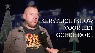 Feestelijke kerstlichtshow voor het goede doel [upl. by Papst]