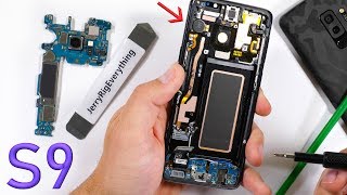 Galaxy S9 Teardown  Variable Aperture Camera lens Revealed [upl. by Edgardo]