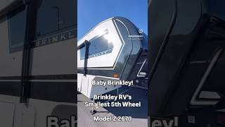 Brinkley RV’s Smallest 5th Wheel rv 5thwheel rvlife brinkley [upl. by Yauqram]