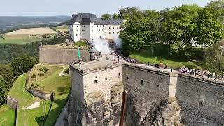 Elbsandsteingebirge Festung Königstein und Bastei [upl. by Jobye]