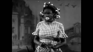 Judy Garland as a Blackface Pickaninny in Everybody Sing [upl. by Quince914]