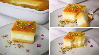 I wish I tried this easy Basbousa Sweet recipe before Easy recipe😋😊 [upl. by Ajat919]