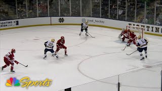 College hockey Wisconsin vs Notre Dame  HIGHLIGHTS  11124  NBC Sports [upl. by Krasnoff]