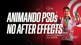 Animando PSDs no After Effects [upl. by Manuel957]