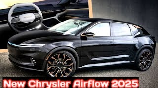 The New Chrysler Airflow 2025 Compact Electric SUV  400mile Range The best Generation Chrysler SUV [upl. by Ellennahs]