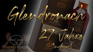 Glendronach 27 Jahre  19922020 Oloroso Single Cask 7411  Simple Sample [upl. by Arramahs]